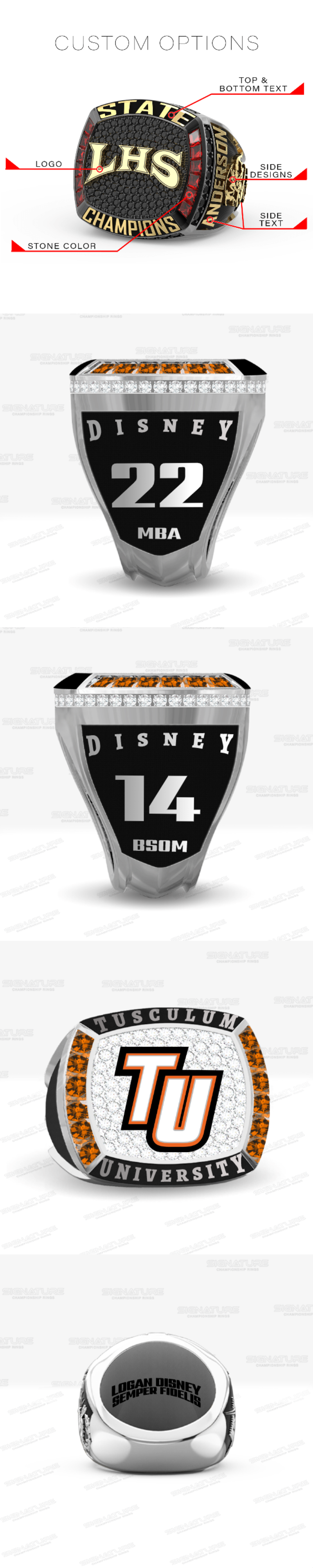 Custom Sports Ring - 6XJVM8txTDhkhGlt53zvQTy5