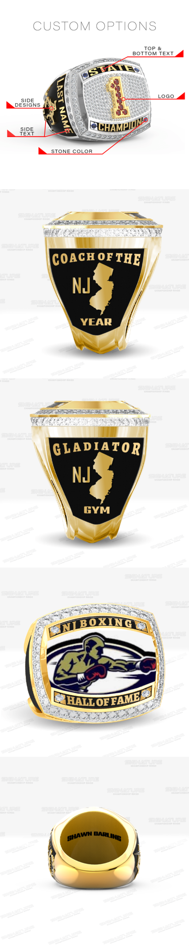 Custom Sports Ring - SxI0H8GGCT3Q8BtzfJ60ewZ7