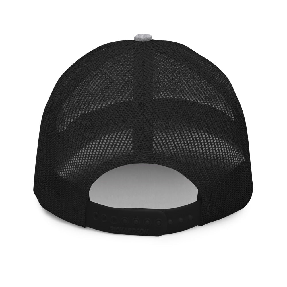 Signature Black Logo Trucker Cap