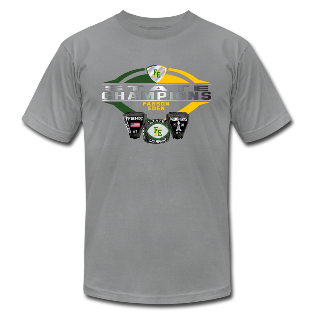 Farson Eden Graphite Tee - slate