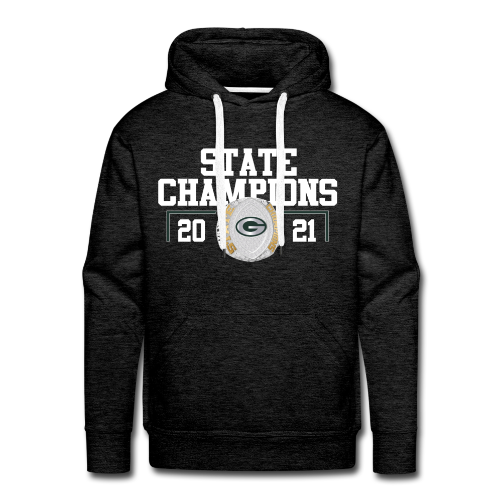 Gretna FB 21 Champs Hoodie - charcoal grey
