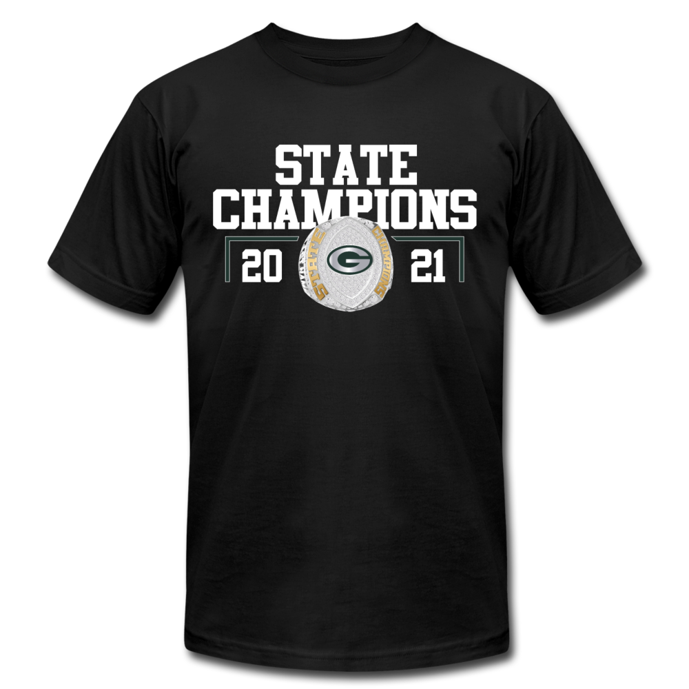 Gretna FB 2021 Champs Unisex Tee - black