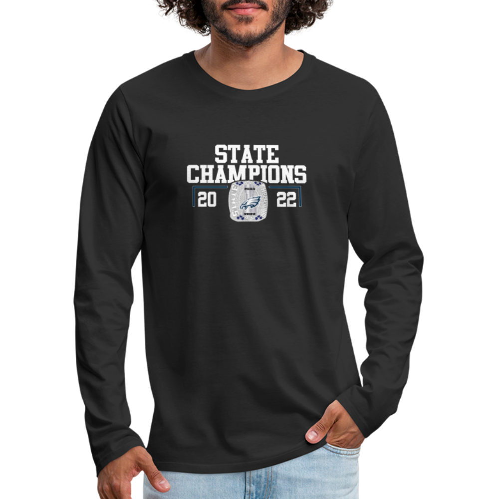 Saint John's Prep State Men's Premium Long Sleeve T-Shirt - black