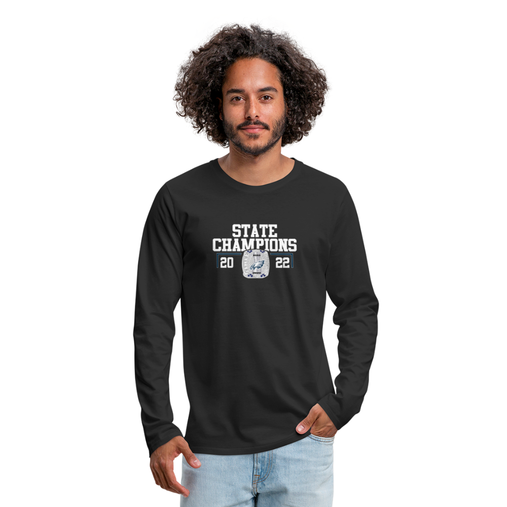 Saint John's Prep State Men's Premium Long Sleeve T-Shirt - black