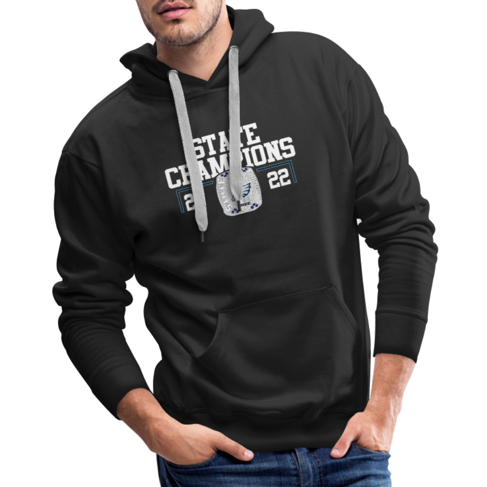 Saint John's Prep Stat Champions Men’s Premium Hoodie - black