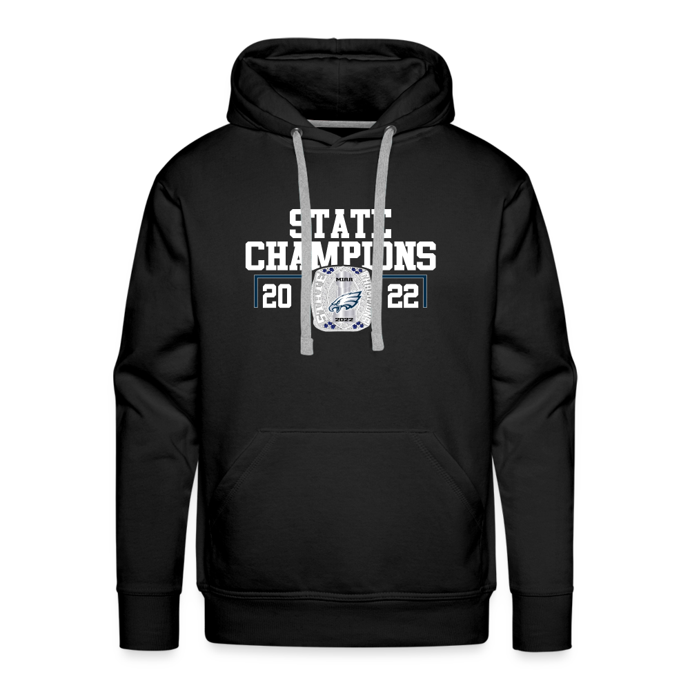 Saint John's Prep Stat Champions Men’s Premium Hoodie - black