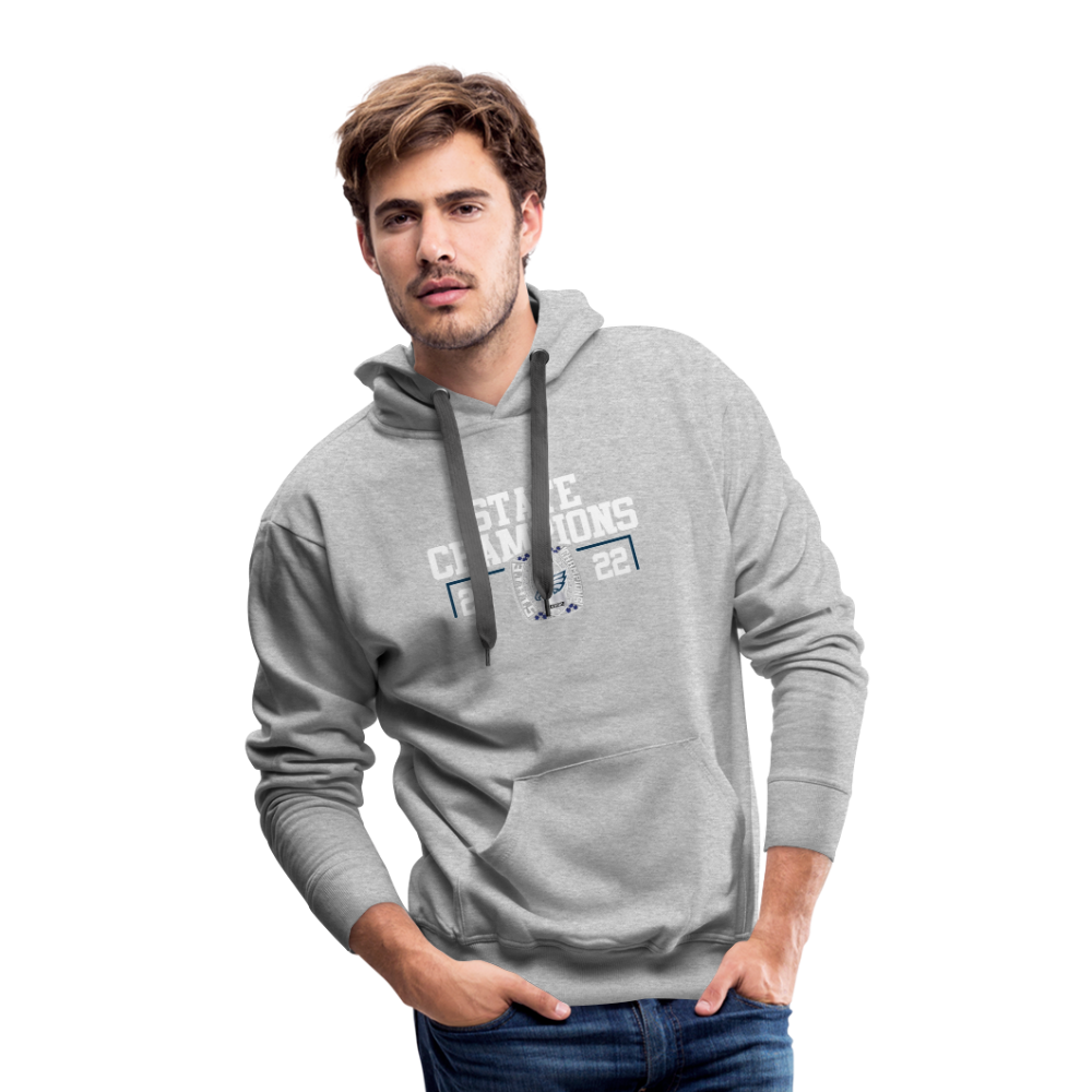 Saint John's Prep Stat Champions Men’s Premium Hoodie - heather grey