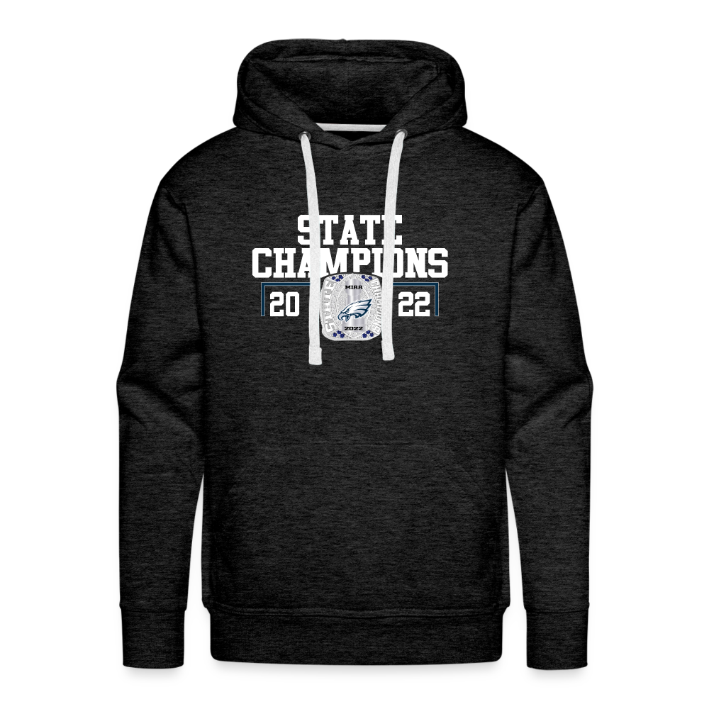 Saint John's Prep Stat Champions Men’s Premium Hoodie - charcoal grey