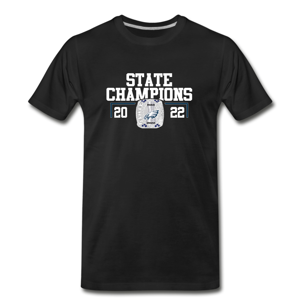 Saint John's Prep Stat Champions Men's Premium T-Shirt - black