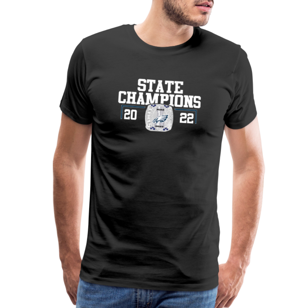 Saint John's Prep Stat Champions Men's Premium T-Shirt - black