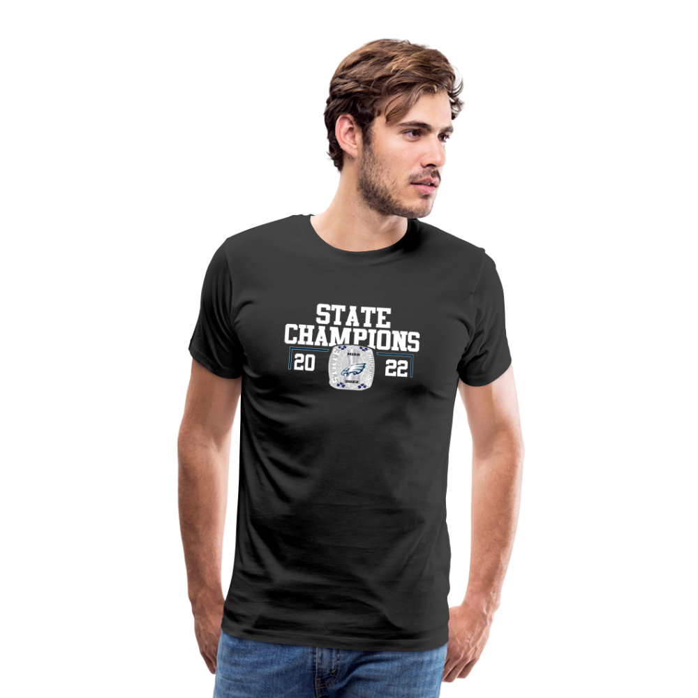Saint John's Prep Stat Champions Men's Premium T-Shirt - black