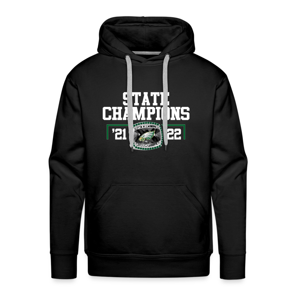 Arlington Christian School State Championship Ring Men's Premium Hoodie - black