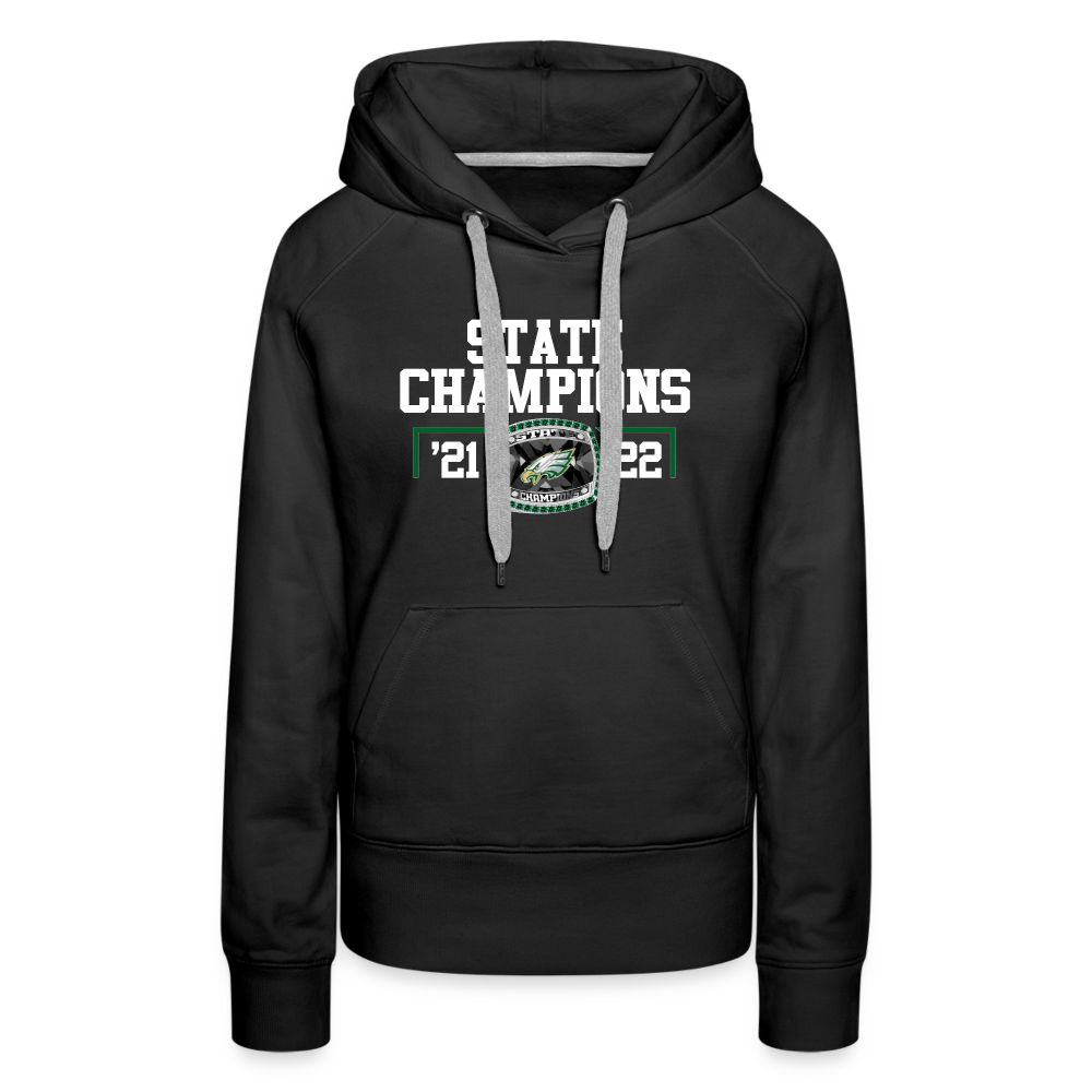 Arlington Christian School State Championship Ring  Women’s Premium Hoodie - black