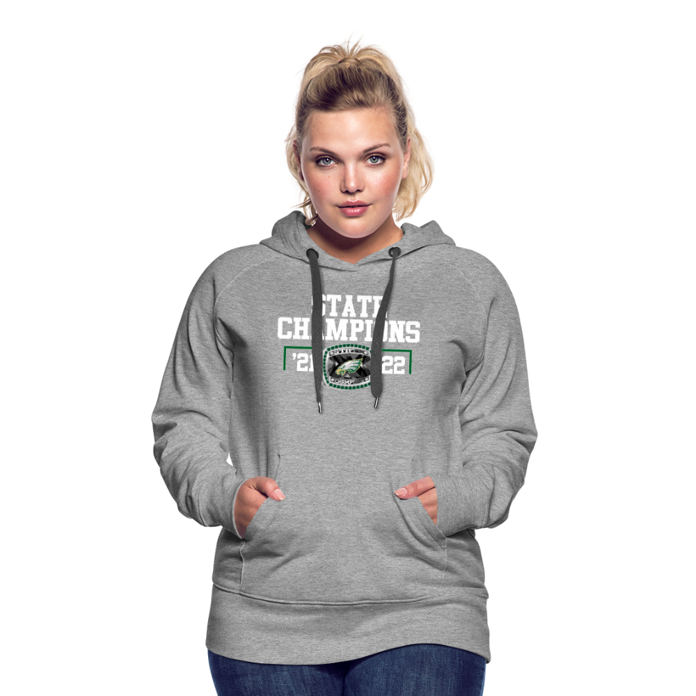 Arlington Christian School State Championship Ring  Women’s Premium Hoodie - heather grey