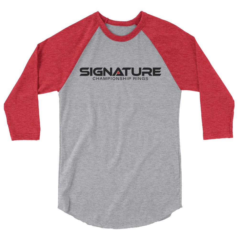Signature 3/4 sleeve raglan shirt