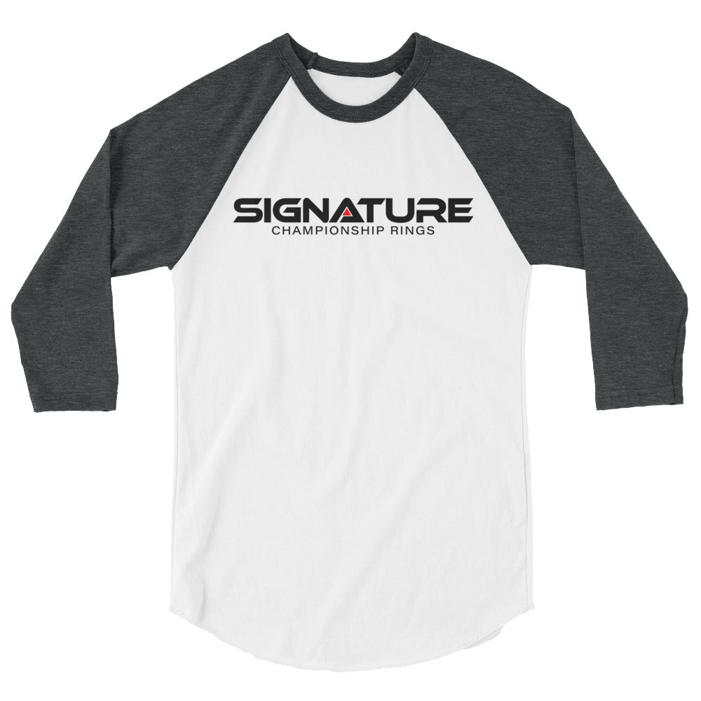 Signature 3/4 sleeve raglan shirt