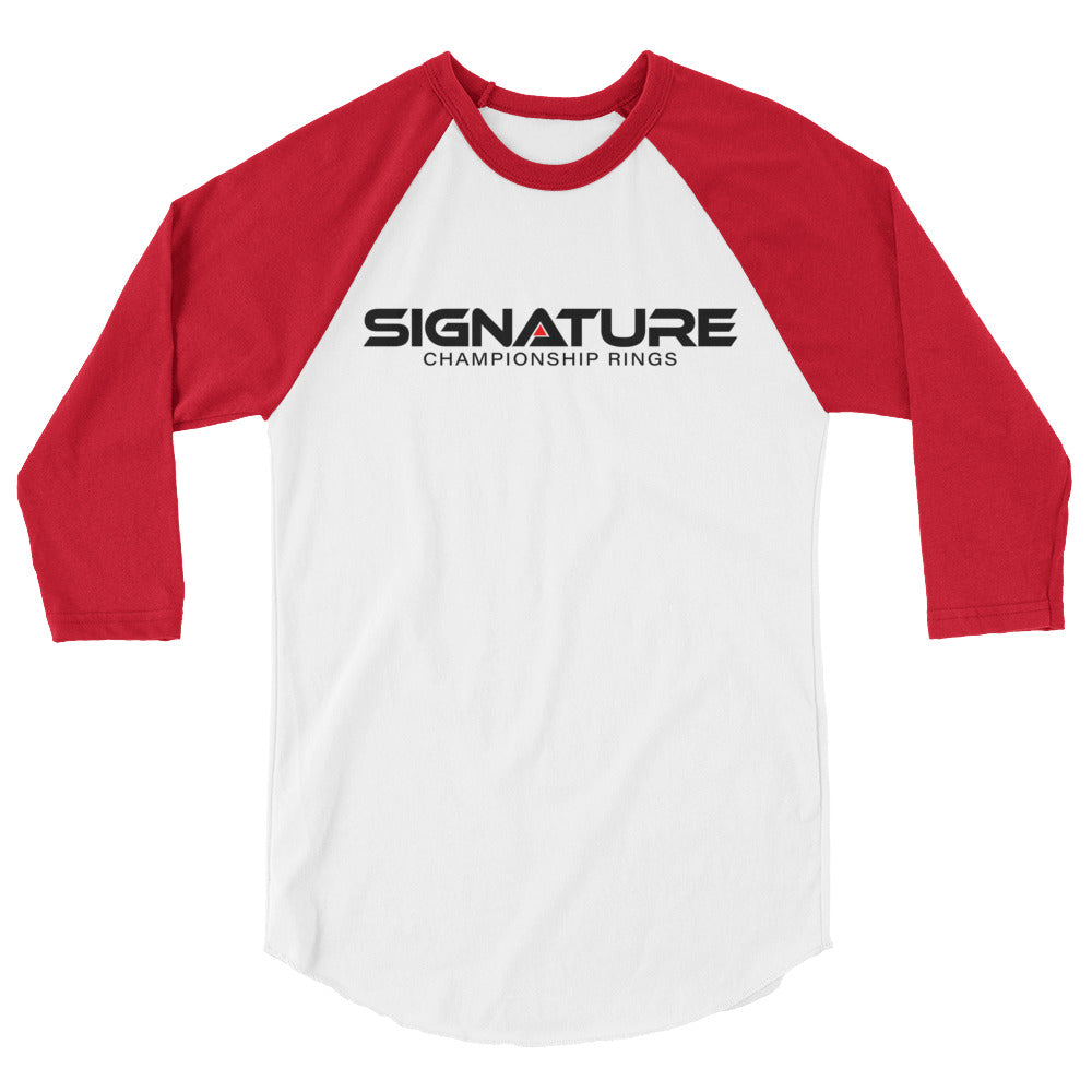 Signature 3/4 sleeve raglan shirt