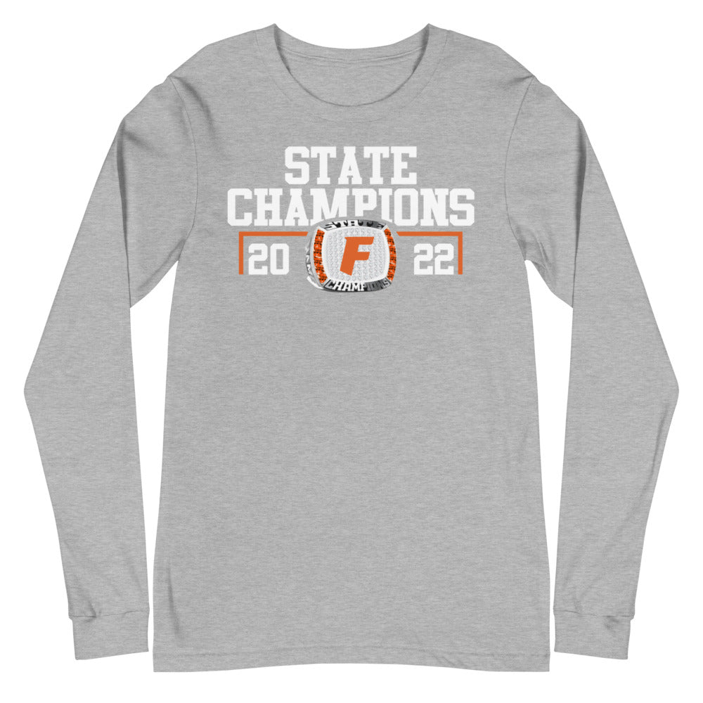 Fallston High School State Champions Unisex Long Sleeve Tee