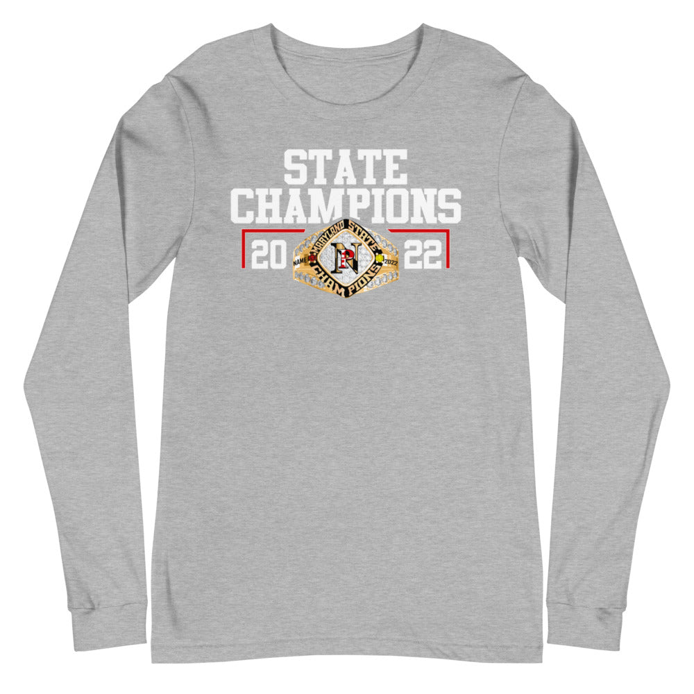 North Point High School State Champions Unisex Long Sleeve Tee