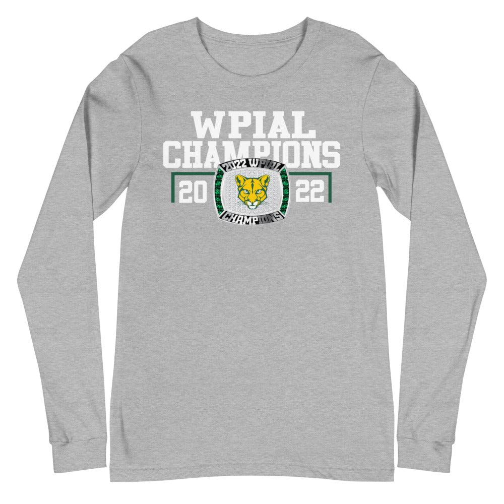 Blackhawk Lady Cougars WPIAL Champions Unisex Long Sleeve Tee