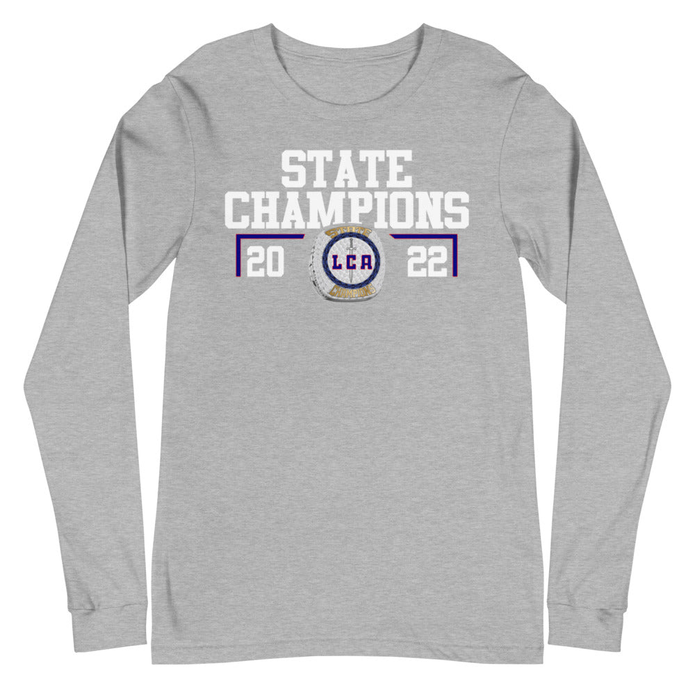 Lafayette Christian Academy State Champions Unisex Long Sleeve Tee