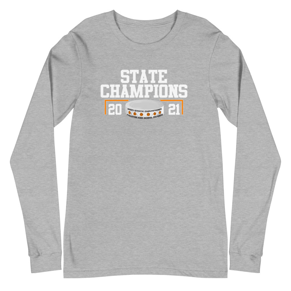 Fallston High School Championship Ring Unisex Long Sleeve Tee