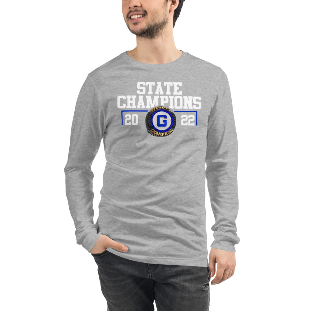 Goddard High School State Champions Unisex Long Sleeve Tee