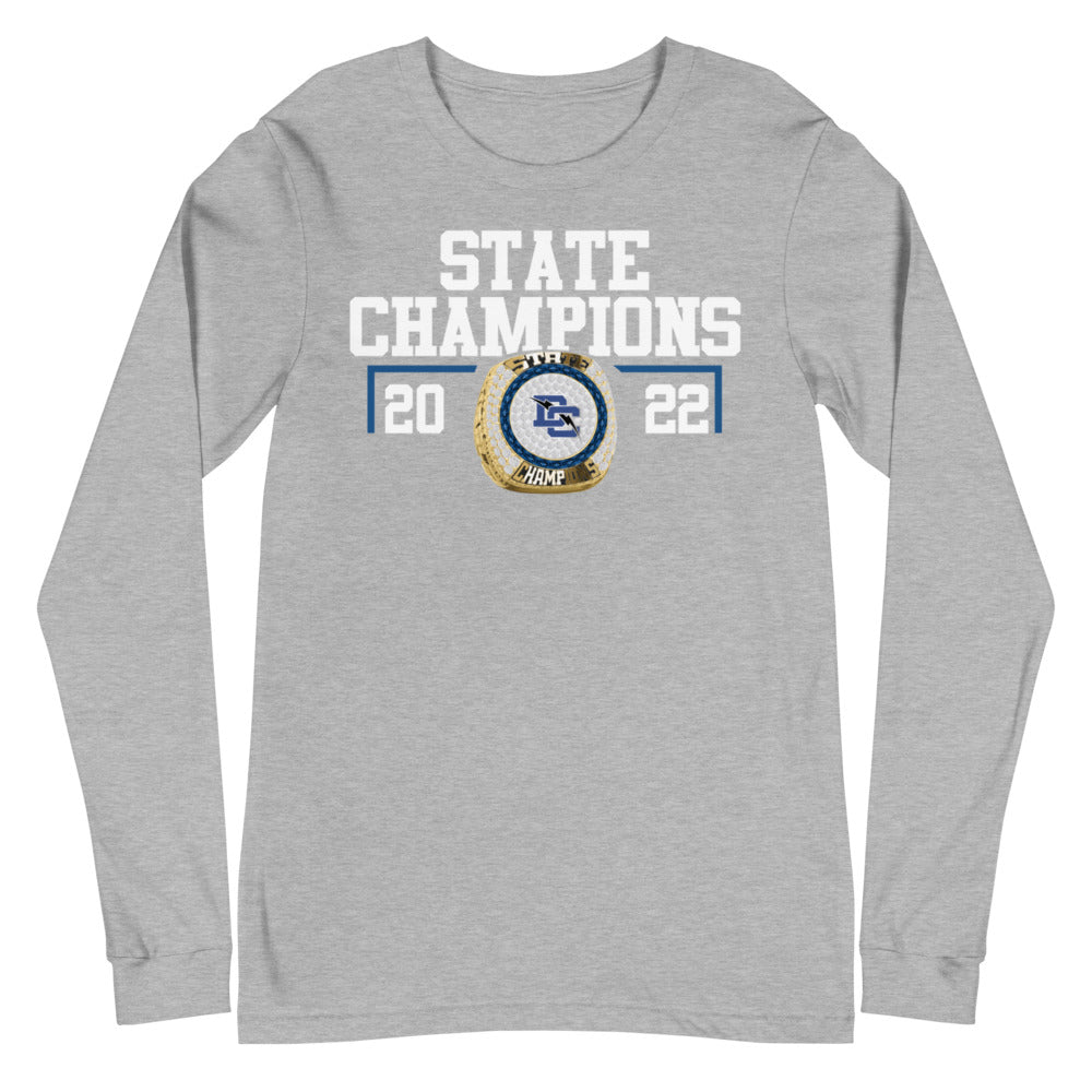 Dallas Christian High School State Champions Unisex Long Sleeve Tee