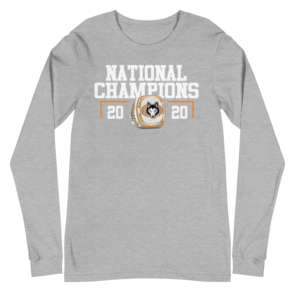 Carolina Predators 2020 Championship Ring Unisex Long Sleeve Tee