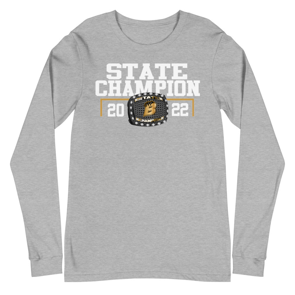 Bradley Central Wrestling State Champion Unisex Long Sleeve Tee