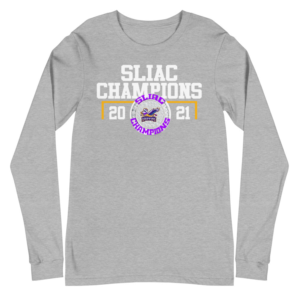 Fontbonne 2021 SLIAC Championship Ring Unisex Long Sleeve Tee