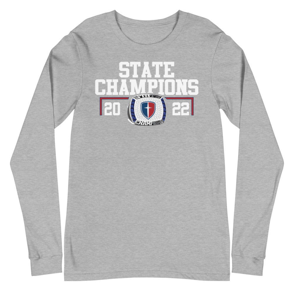 Cornerstone Christian State Champions Unisex Long Sleeve Tee