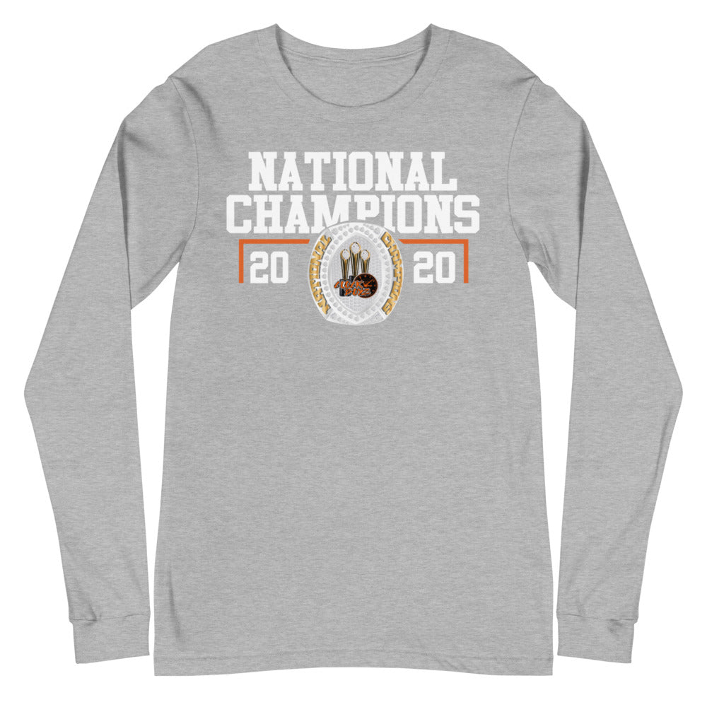 Clock Boyz 3-Peat Championship Ring Unisex Long Sleeve Tee