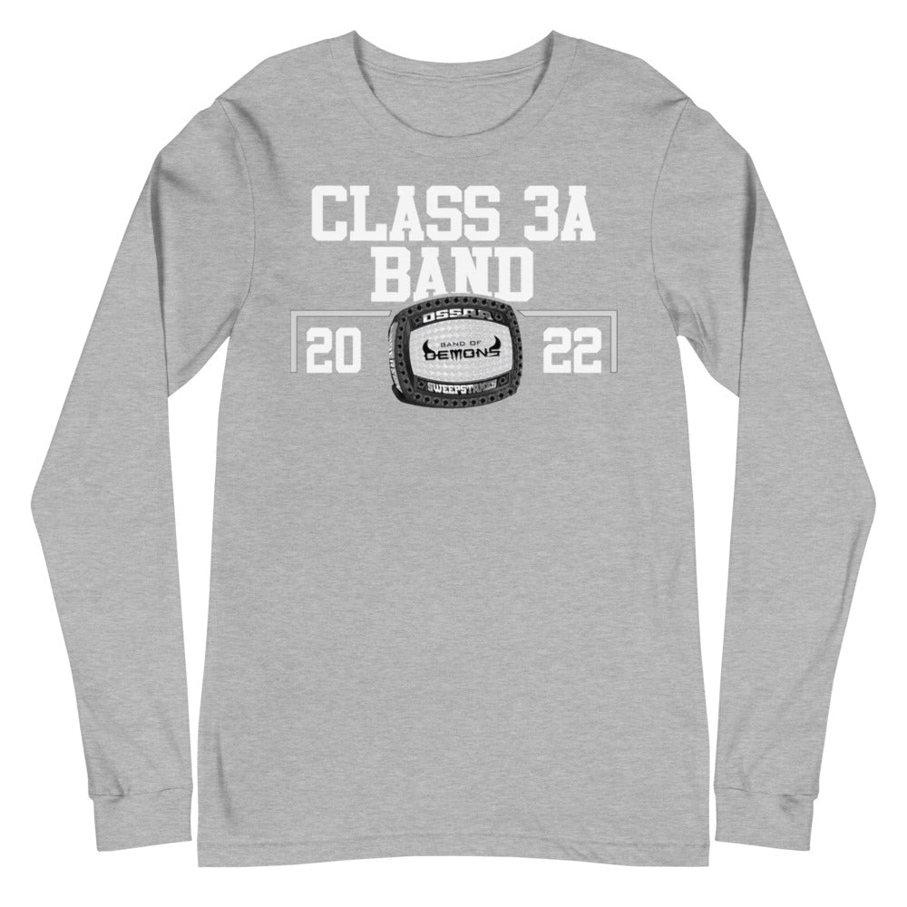 OSSAA Sweepstakes Class 3A Championship Ring Apparel Unisex Long Sleeve Tee