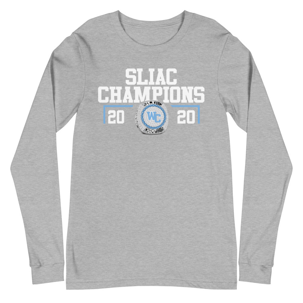 Westminster College 2022 SLIAC Championship Ring Unisex Long Sleeve Tee