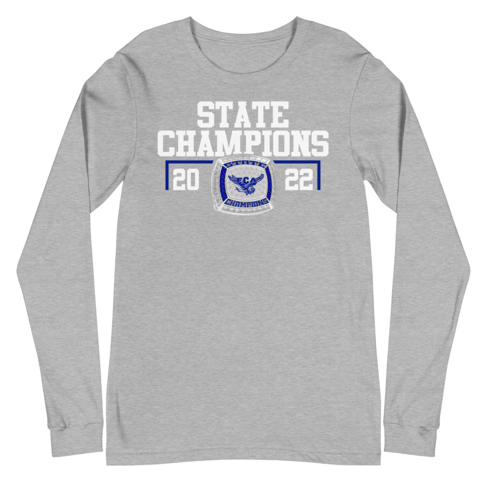 FCA Volleyball State Champions Unisex Long Sleeve Tee
