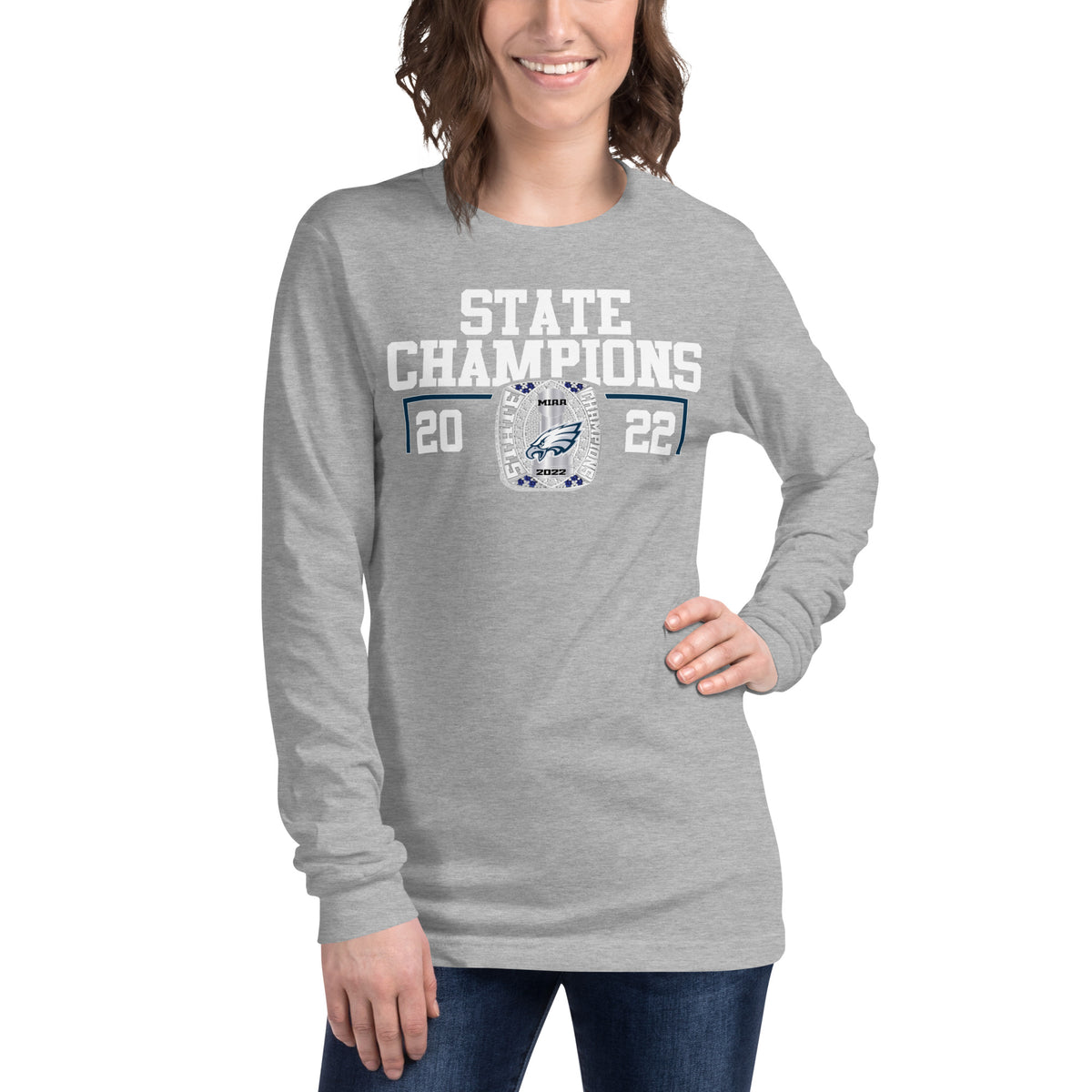 Saint John’s Prep State Champions Unisex Long Sleeve Tee
