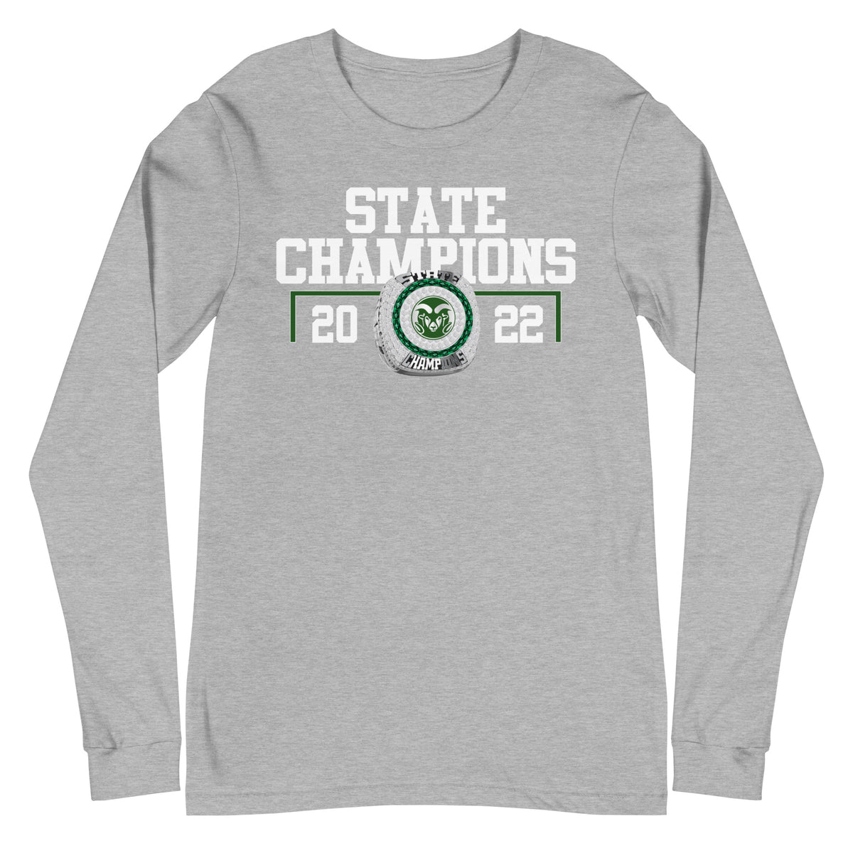 Rio Rancho Powerlifting 2022 State Championship Ring Unisex Long Sleeve Tee