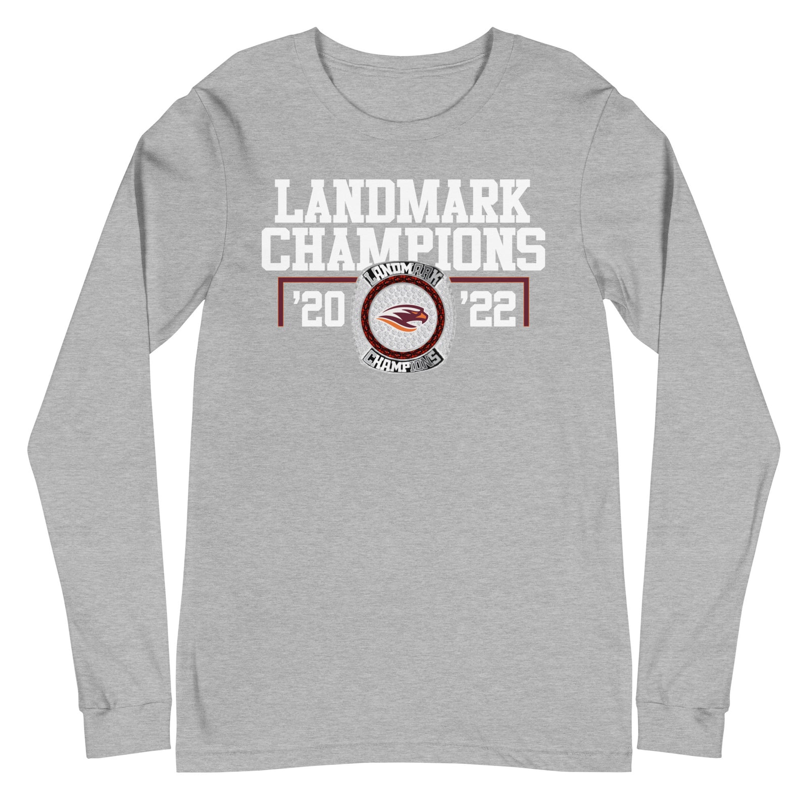 Susquehanna University ’20 & ’22 Landmark Championship Ring Unisex Long Sleeve Tee