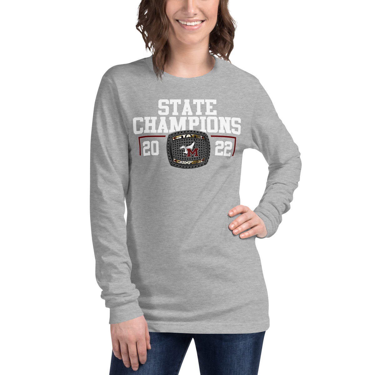 Maryvale Bowling State Champions Unisex Long Sleeve Tee