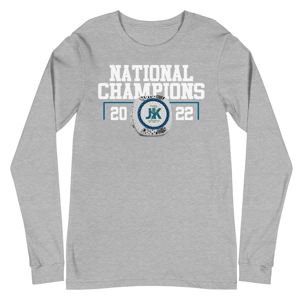 Jerusalem Kfirim National Champions Unisex Long Sleeve Tee