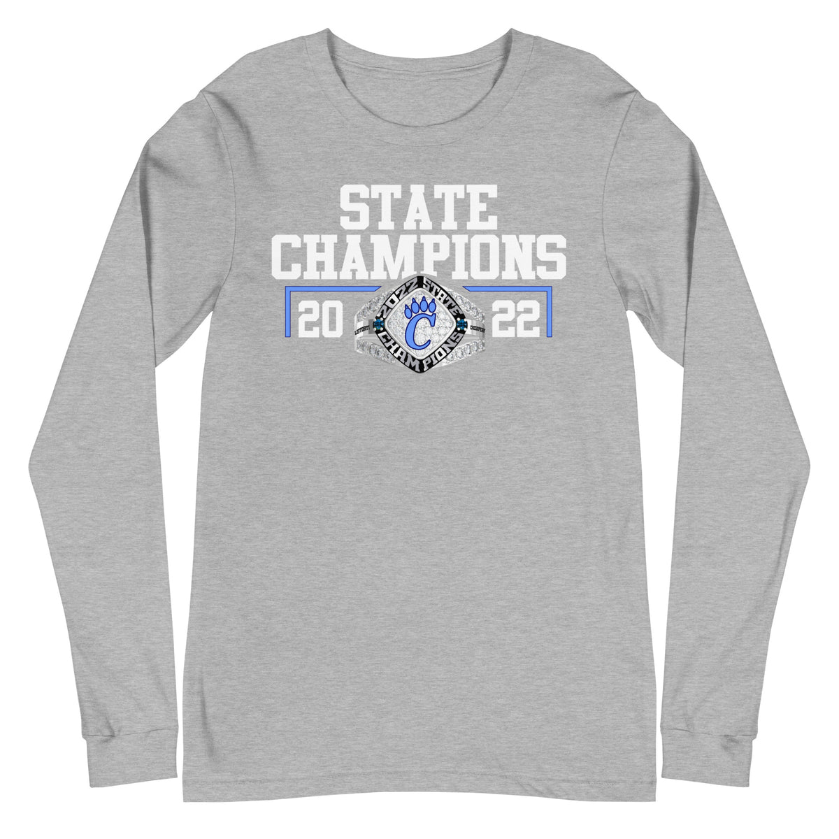 Chesapeake High School 2022 State Fashion Style Ring Unisex Long Sleeve Tee