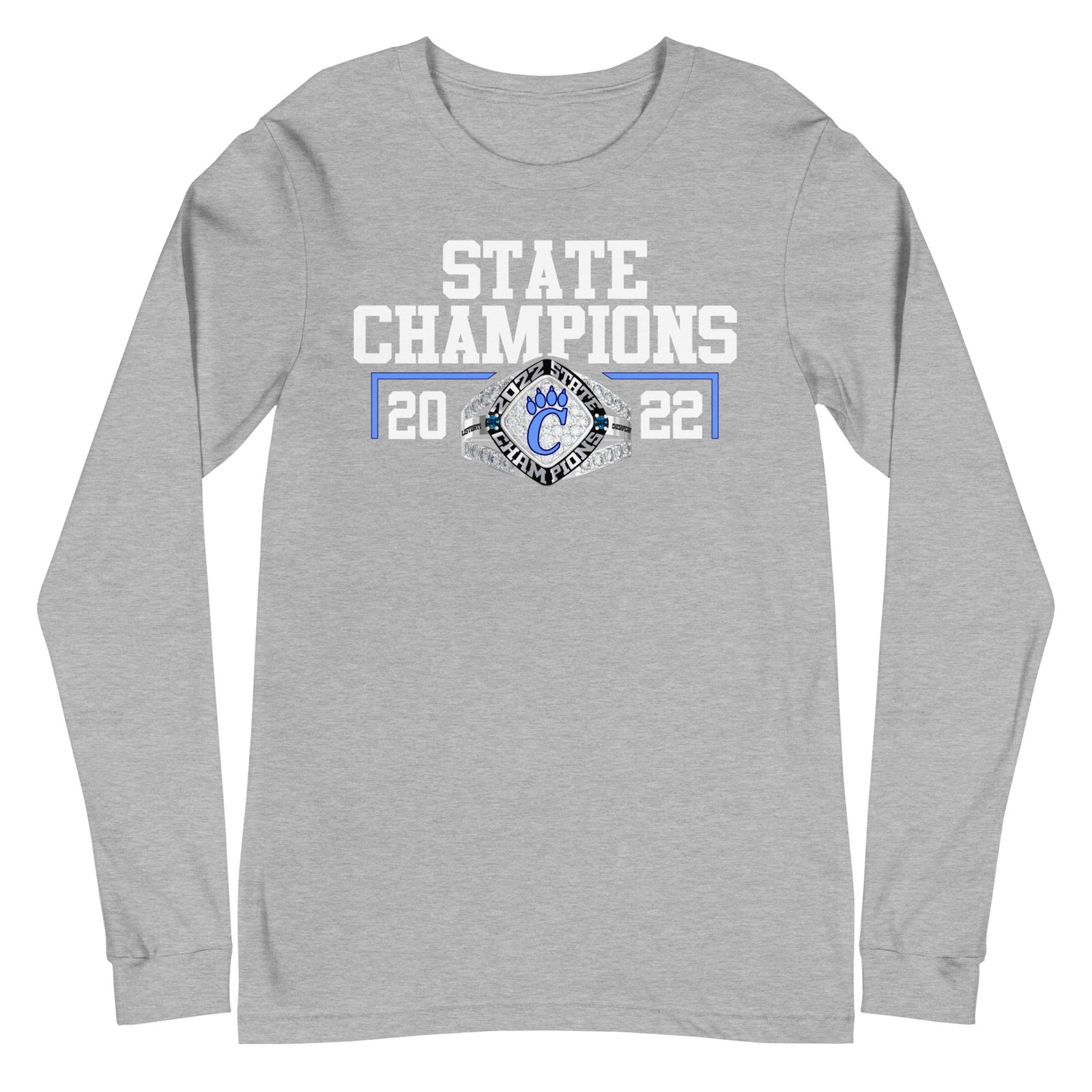 Chesapeake High School 2022 State Fashion Style Ring Unisex Long Sleeve Tee