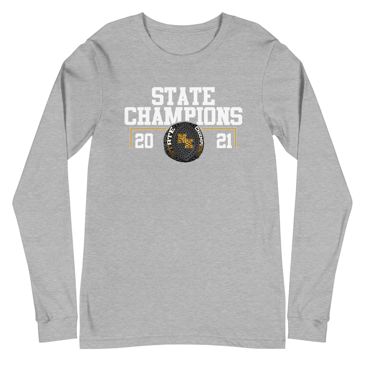 North Kingstown 2021 State Championship Ring Unisex Long Sleeve Tee