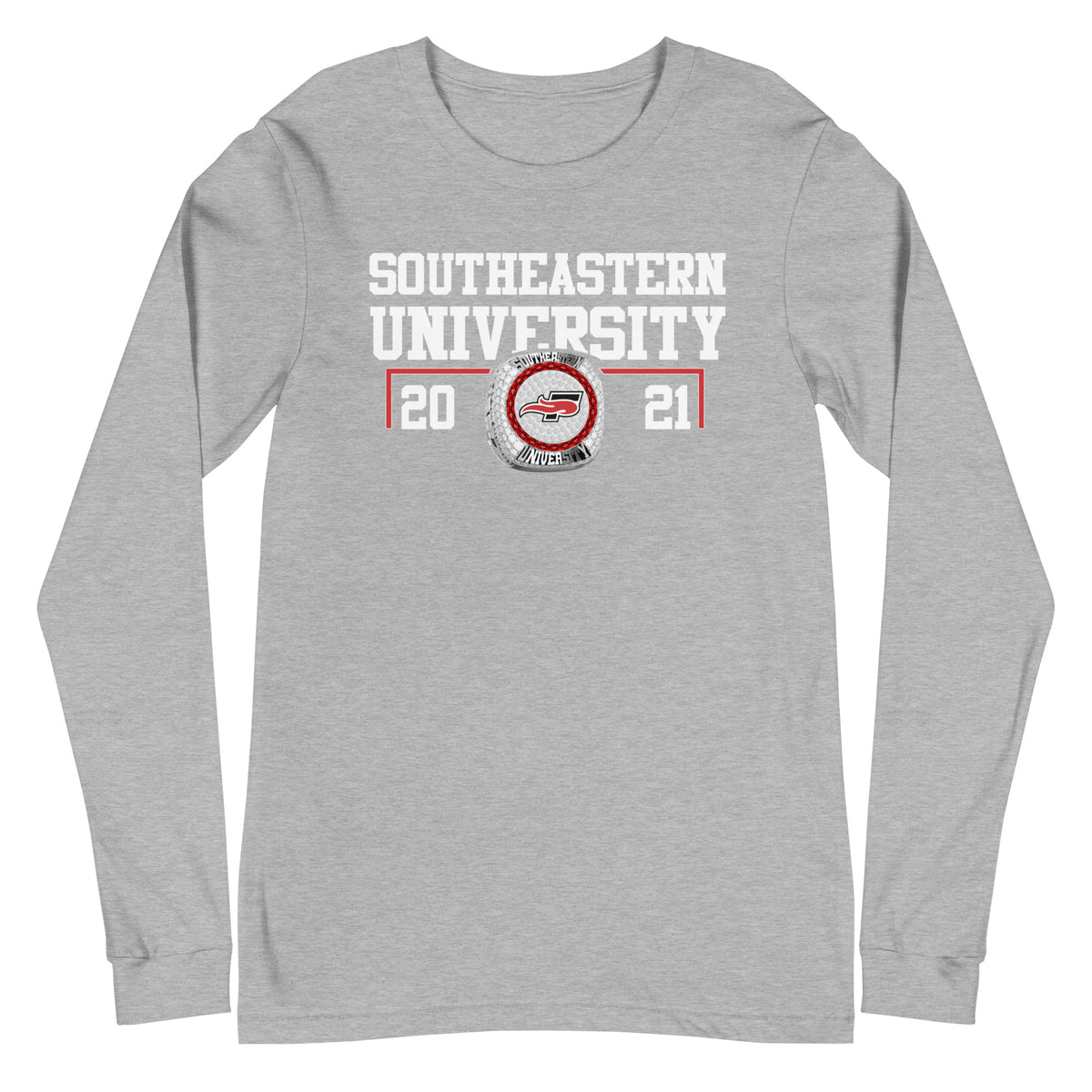 Southeastern University 2021 Doctorate Championship Ring Unisex Long Sleeve Tee