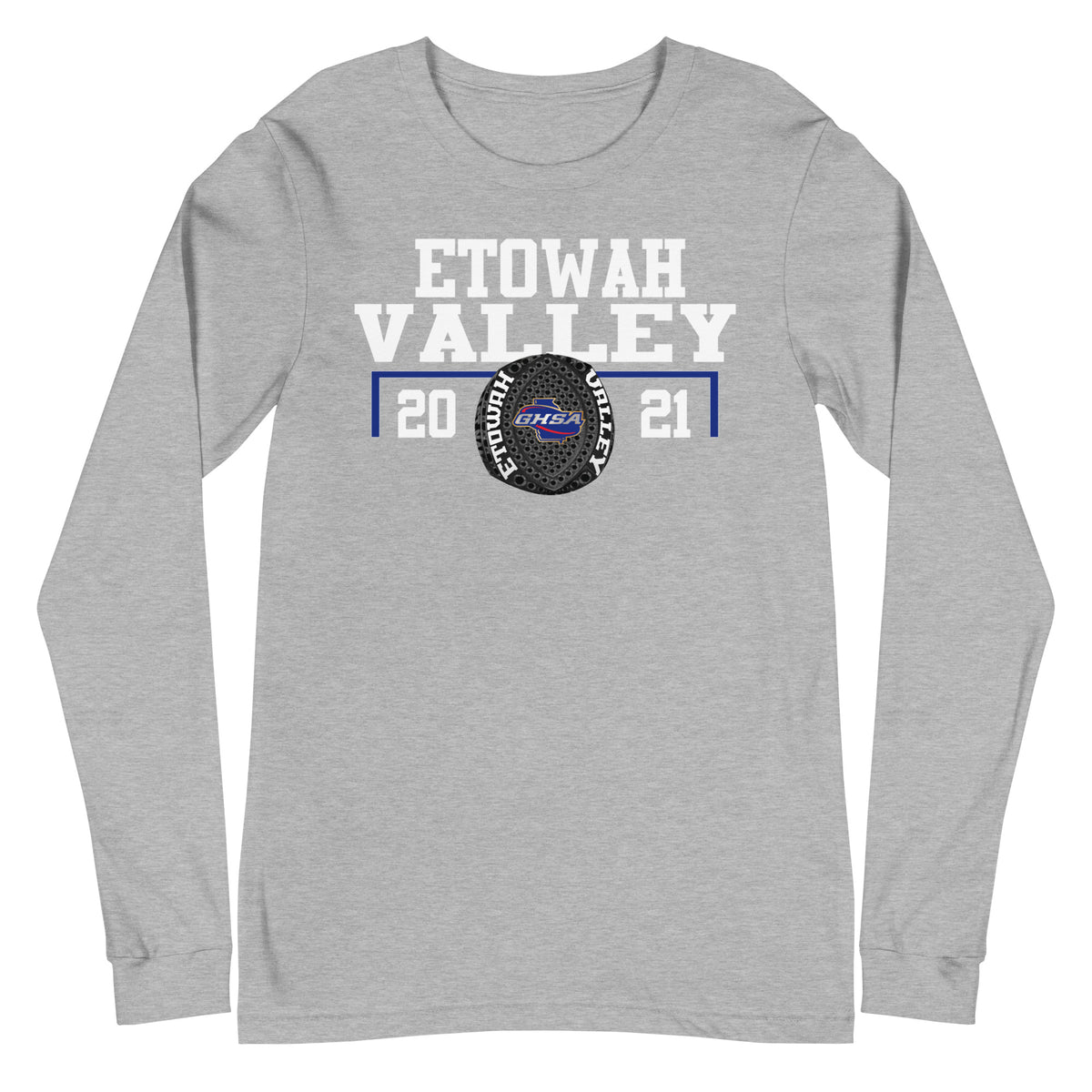 Etowah Valley Football Association 2021 Ring Unisex Long Sleeve Tee