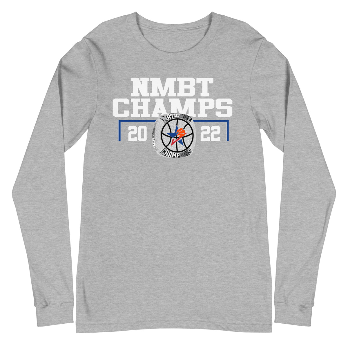 JBSA-Lackland 2022 NMBT Championship Ring (Blue Line) Unisex Long Sleeve Tee