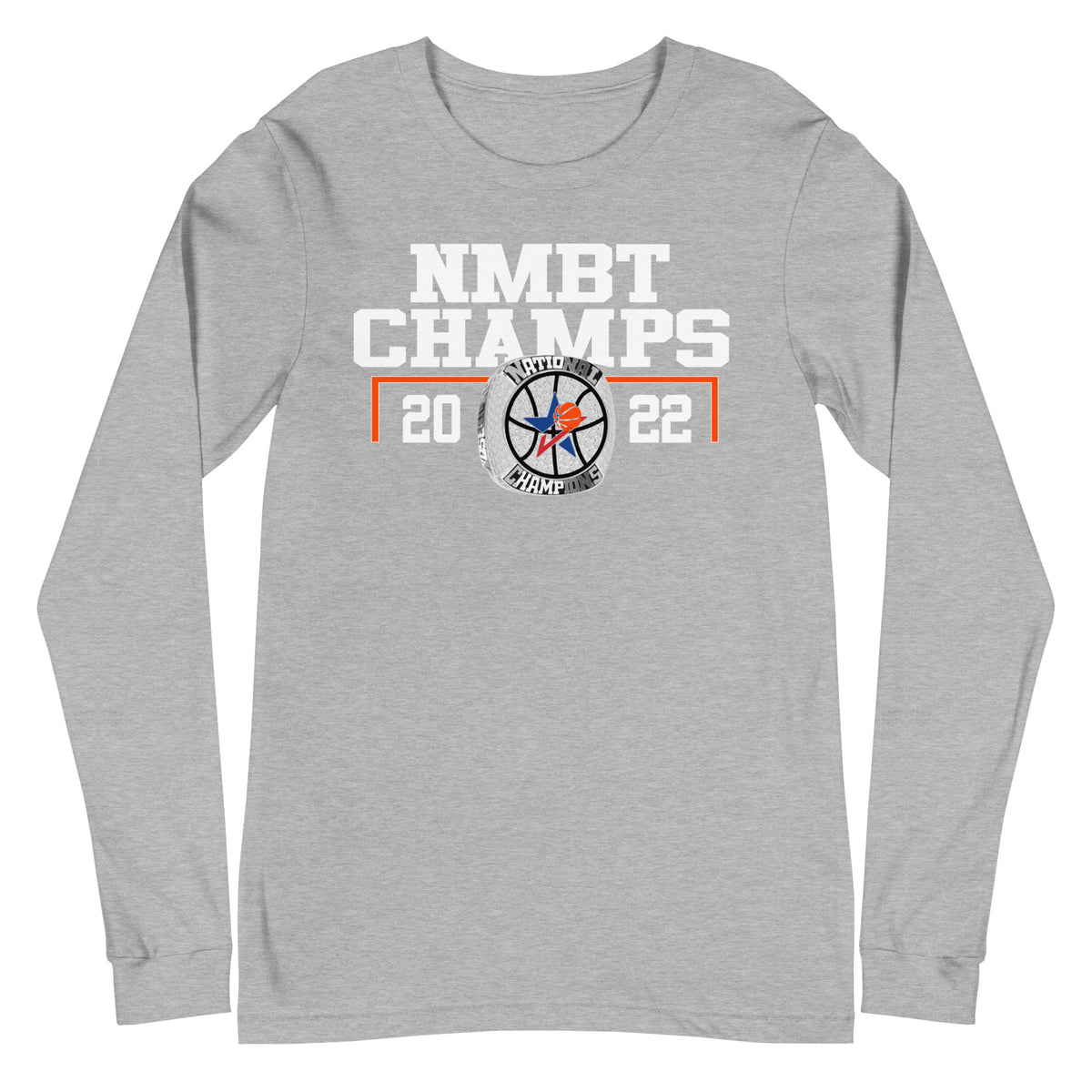 JBSA-Lackland 2022 NMBT Championship Ring (Orange Line) Unisex Long Sleeve Tee