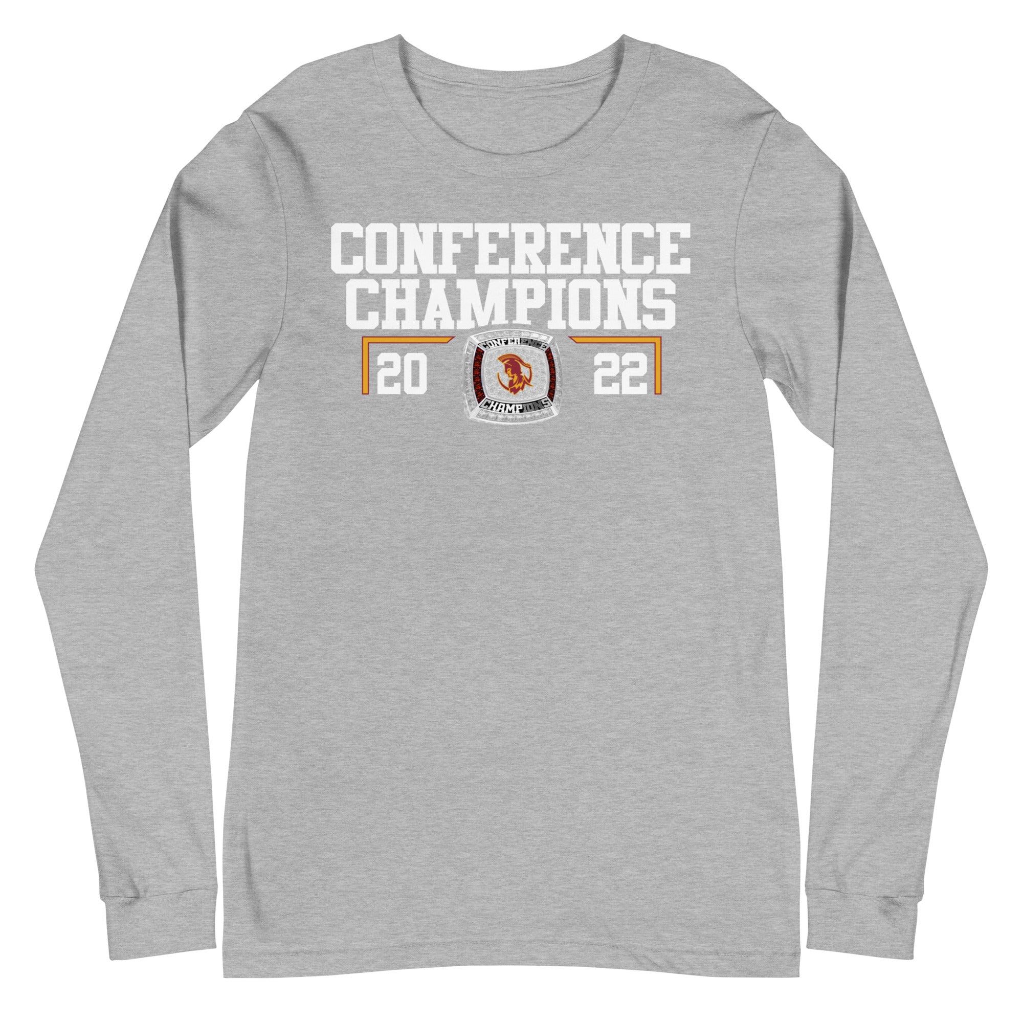 Claremont Mudd Scripps Women’s Track & Field 2022 Conference Championship Ring Unisex Long Sleeve Tee