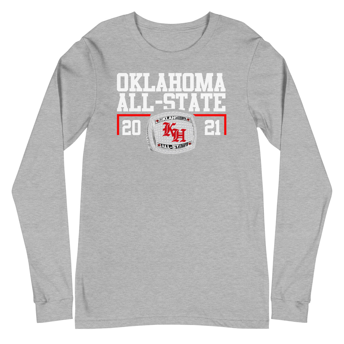 Kremlin-Hillsdale Softball All State Unisex Long Sleeve Tee